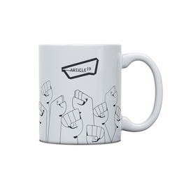 [Tienda A19 (70)] Taza Blanca Puño